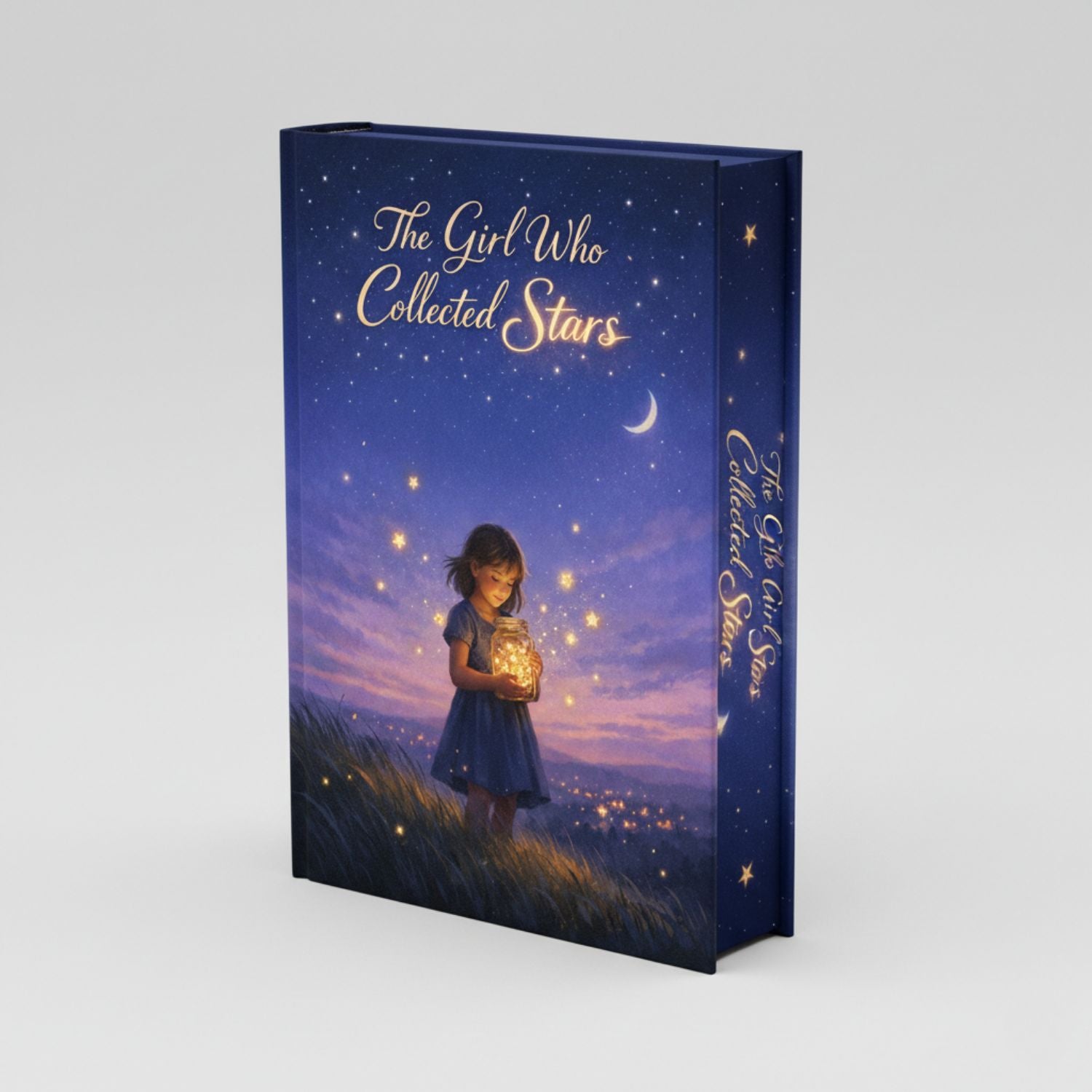 The Girl Who Collected Stars Hardcover Bedtime Story Book for Kids