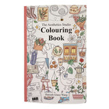 The Aesthetics Studio Colouring Book Cute Cozy Coloring Book for Teens & Adults