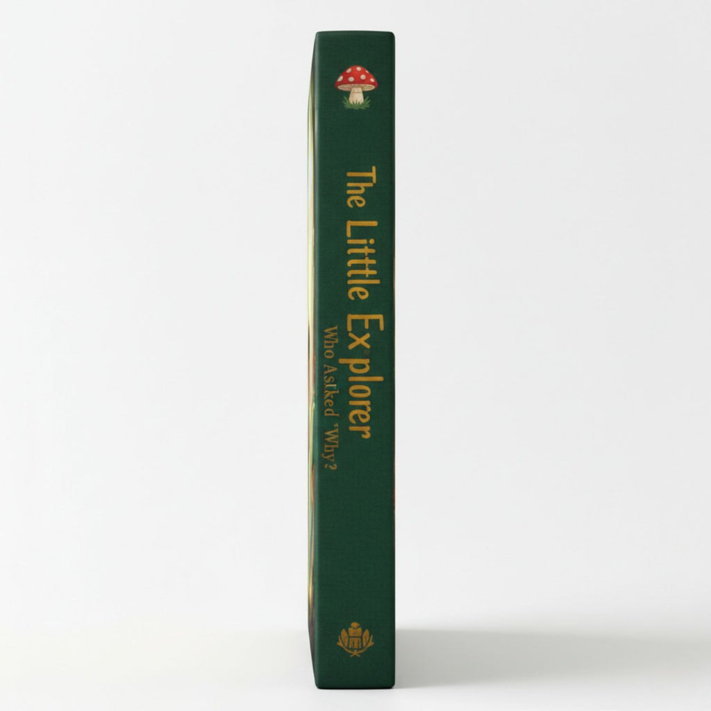 The Little Explorer Who Asked Why? Kids Adventure Storybook Hardcover