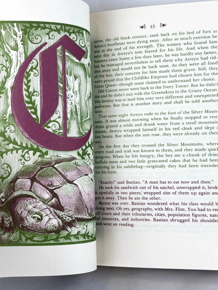 The Neverending Story by Michael Ende Hardcover Fantasy Novel